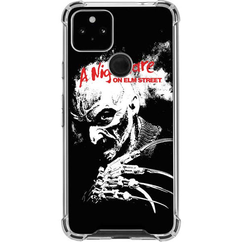 A Nightmare on Elm Street Google Pixel 5a 5G Clear Case